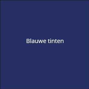 Blauwe tinten