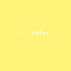 Geel tinten