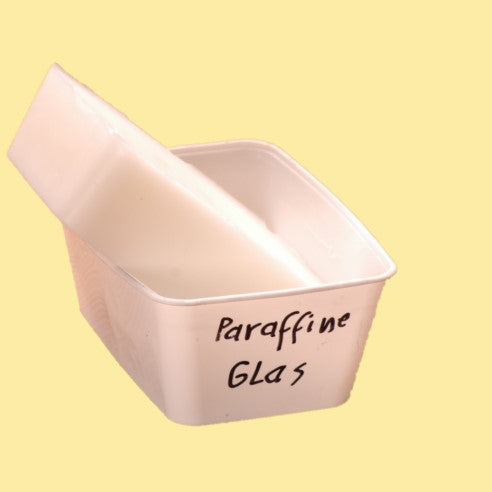 Paraffine voor glazen vormen