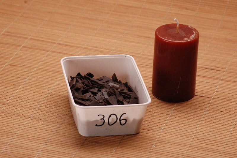Choco bruin gekleurde paraffine