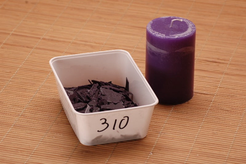 Lavendel blauwe paraffine