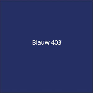 Blauw gekleurde paraffine