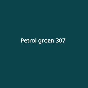 Petrol groen gekleurde paraffine