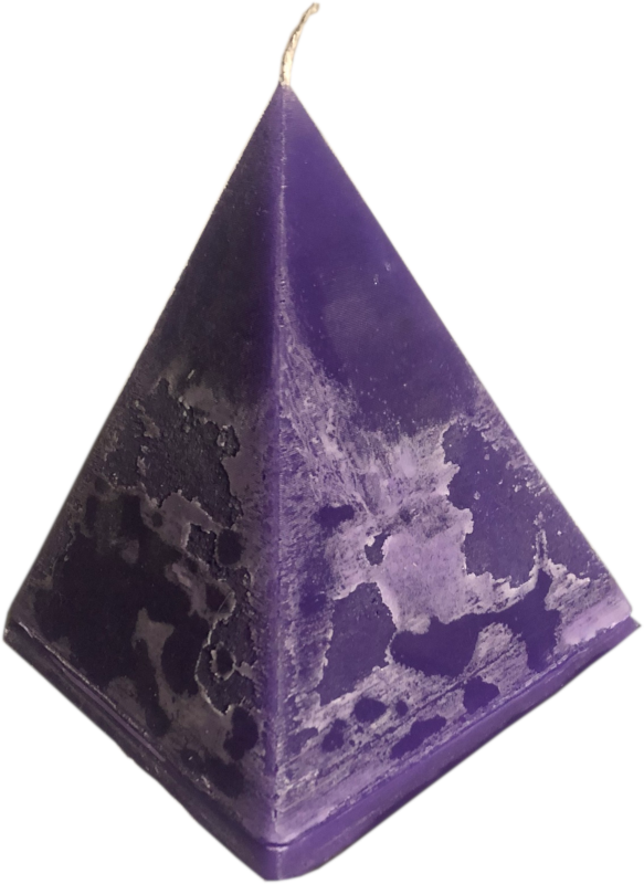 Originele piramide kaars van het eerste uur