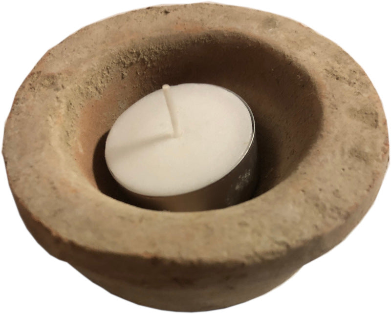 Pot en faïence - rond*