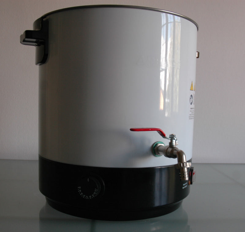 Smeltketel vooraanzicht