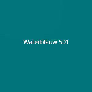 Waterblauw gekleurde paraffine