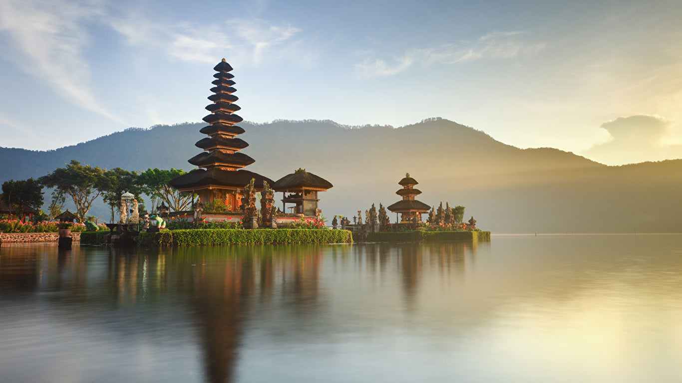 Bali de geur van het reizen, exotische geuren van witte bloemen